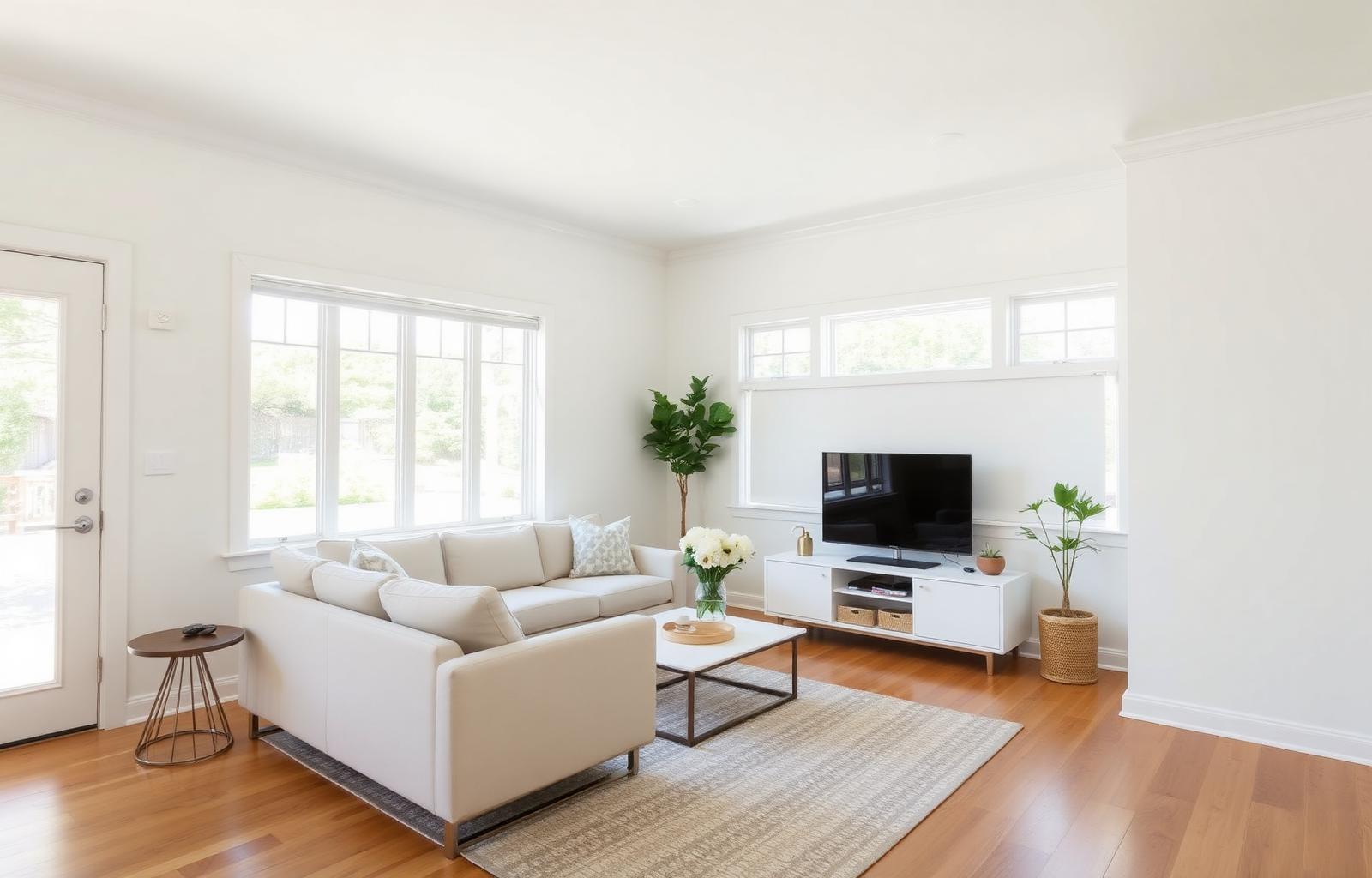 Bright move-in ready home interior